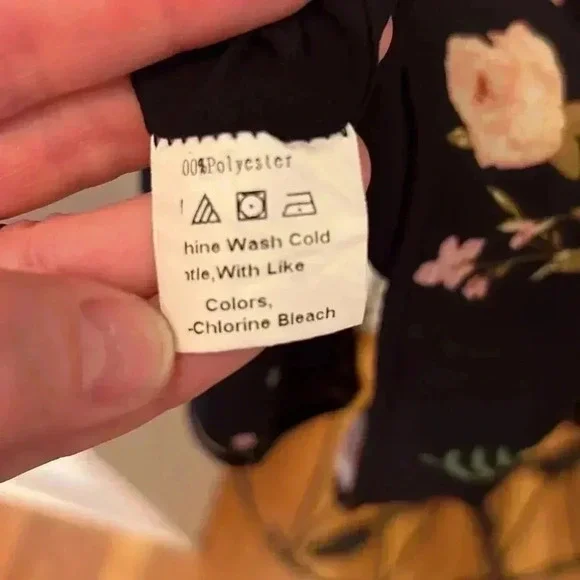 NLW Floral Dress-Sz S - Picture 6 of 7